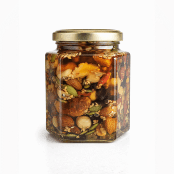 عسل بالفواكه الجافة