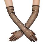 Gants longs perlés 1260-10 – Image 7