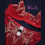 Ensemble porte jarretelle 68015 Rouge – Image 2