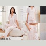 Pyjama 304 Blanc cassé – Image 3