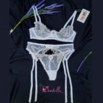 Ensemble porte jarretelle 68015 Blanc – Image 3