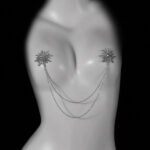 Faux piercing téton FP24