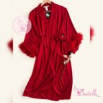 Déshabillé HW1053 Rouge