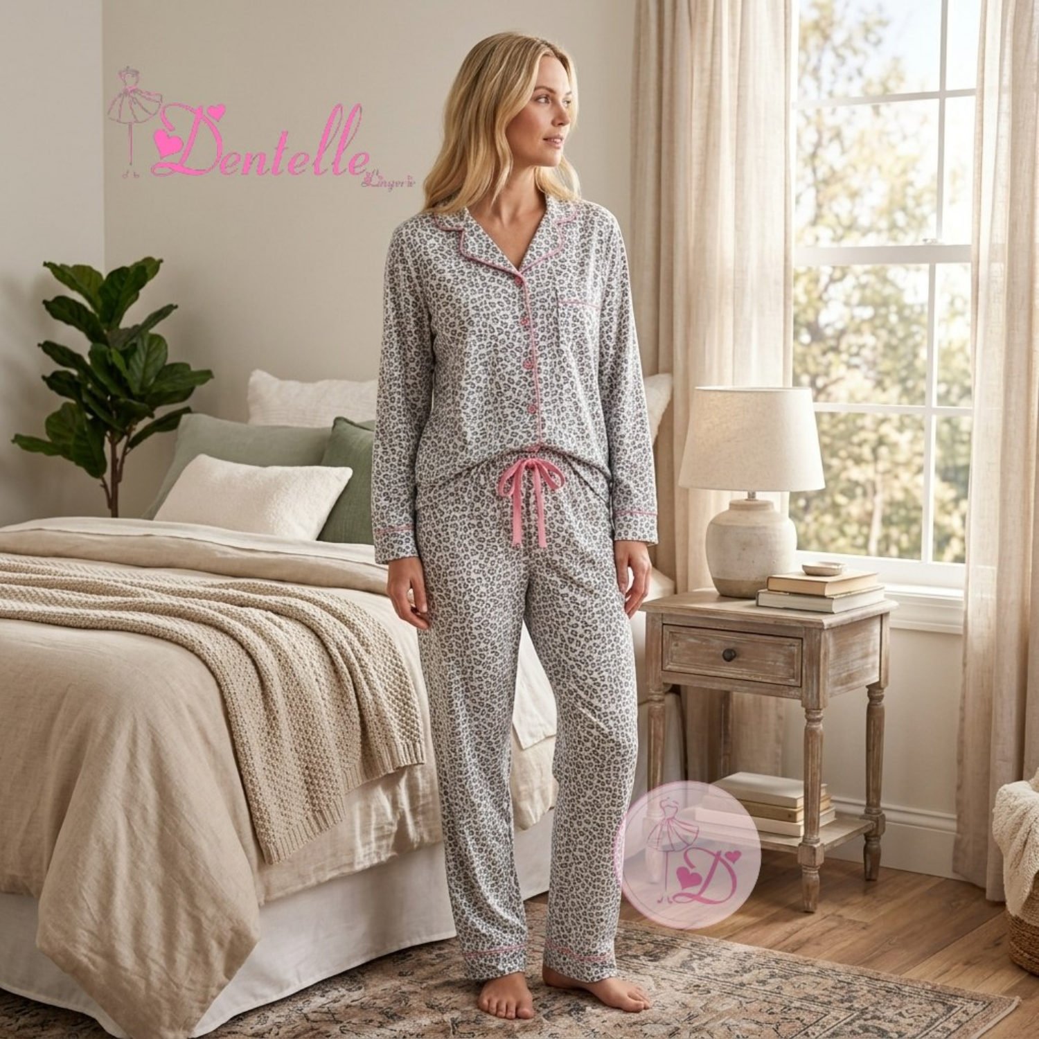 1-6-3.jpg Pyjama 8-341 Gris â Image 1