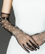 Gants longs perlés 1260-10 – Image 3