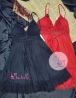Nuisette H9336 Noir / Rouge