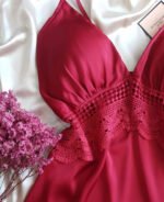 Déshabillé HW10013 Rouge – Image 2