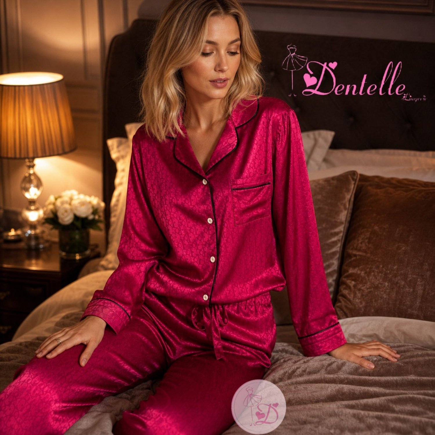 4-4-1.jpg Pyjama 324 Bordeaux â Image 1