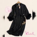 Déshabillé HW1053 Noir
