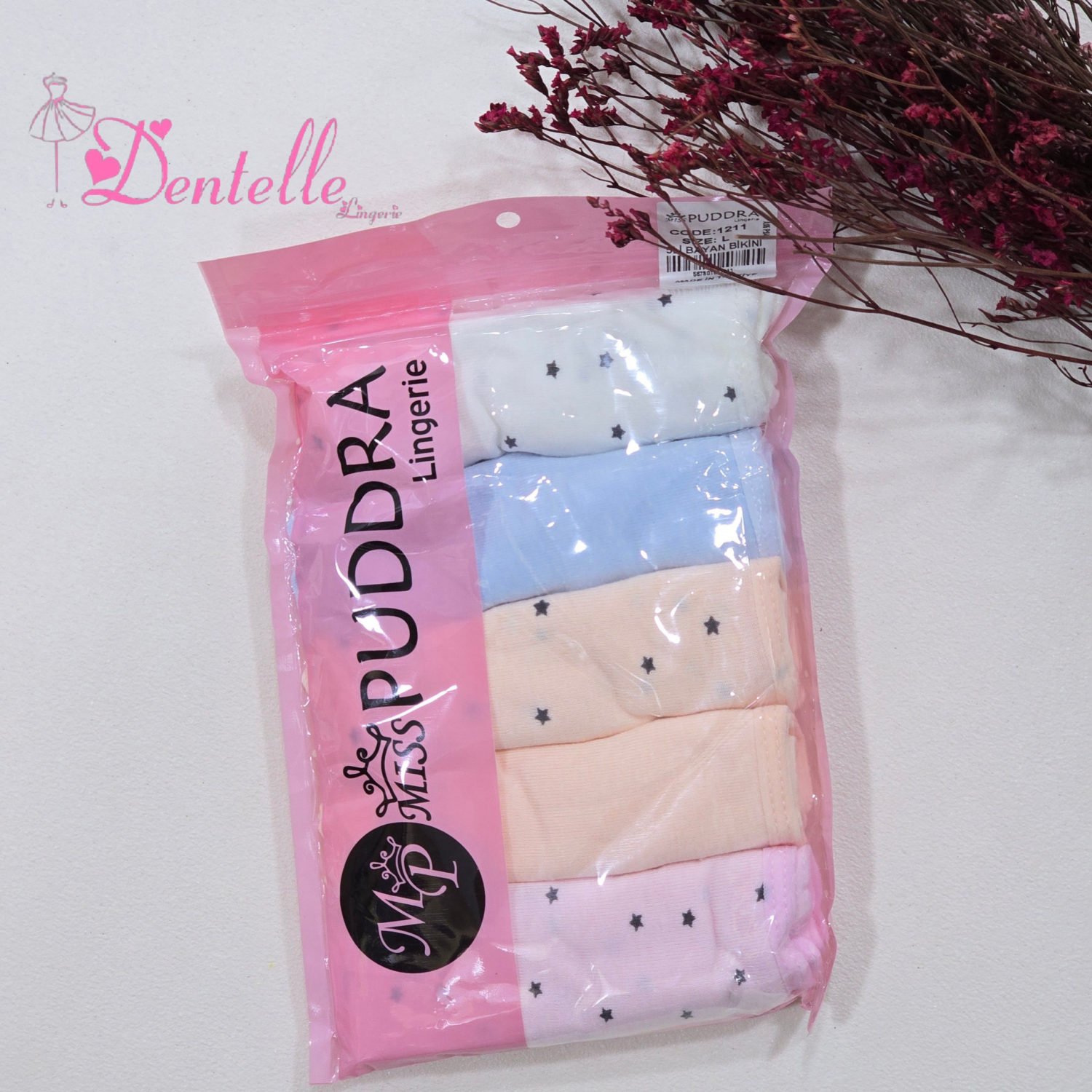 Culotte-pack-5pcs-5006.jpg Culotte pack 5pcs 5006 â Image 1