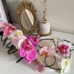 Serre tête orchidée