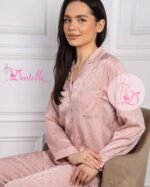 Pyjama satin 60157 Rose – Image 6