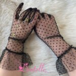 Gants tulle à points – Image 2