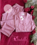 Pyjama satin 60157 Rose